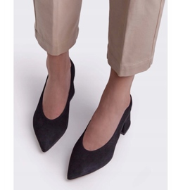 Marco Shoes Zapatos de salón de mujer elegantes negros 4