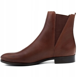 Marco Shoes Marrón 1284B Marco botas planas marrones con goma 1 Marco Shoes Marrón 1284B Marco botas planas marrones con goma 1