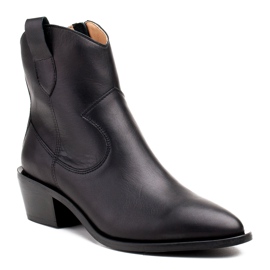Marco Shoes Bota cowboy negra 1403B Marco negro 1