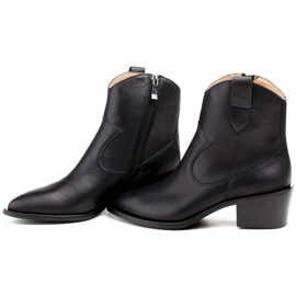 Marco Shoes Bota cowboy negra 1403B Marco negro 3