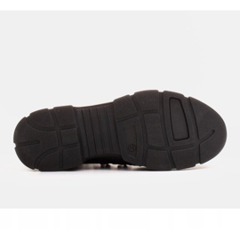 Marco Shoes Botas deportivas de piel gris brillante 3