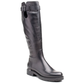 Marco Shoes Botas 1340K negras con detalles metálicos negro 1