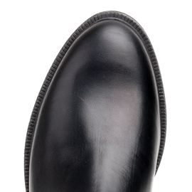 Marco Shoes Botas 1340K negras con detalles metálicos negro 4