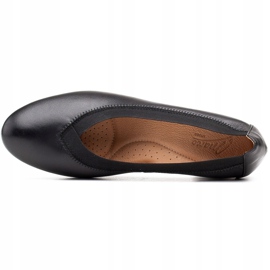 Marco Shoes Zapatos de salón con plantilla cómoda y goma en el empeine negro 7
