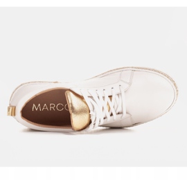 Marco Shoes Deportivas de piel natural blanco 2