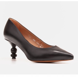 Marco Shoes Bombas negras con tacones altos negro 1