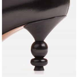 Marco Shoes Bombas negras con tacones altos negro 6