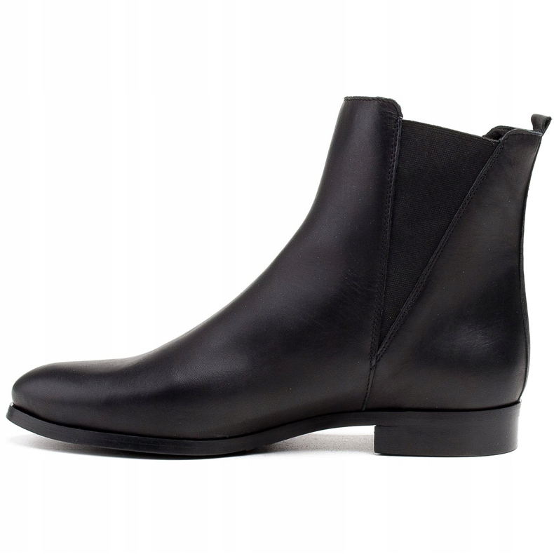 Marco Shoes Botas planas Marco 1284B con goma negro 1