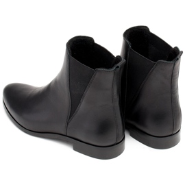Marco Shoes Botas planas Marco 1284B con goma negro 6