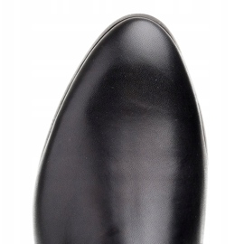 Marco Shoes Botas planas Marco 1284B con goma negro 3