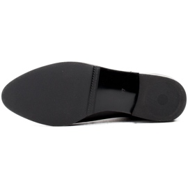 Marco Shoes Botas planas Marco 1284B con goma negro 5