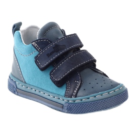 Botines niño zapatos para niños Ren But 1429 azul multicolor 1