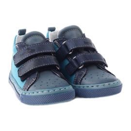 Botines niño zapatos para niños Ren But 1429 azul multicolor 4
