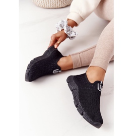 Zapatillas Deportivas Mujer Slip-on Black Marathon negro 2