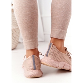 Calzado deportivo de mujer Sneakers Beige Training caqui 4