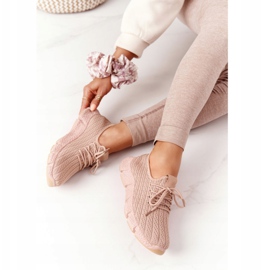 Calzado deportivo de mujer Sneakers Beige Training caqui 2