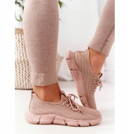 Calzado deportivo de mujer Sneakers Beige Training caqui 3