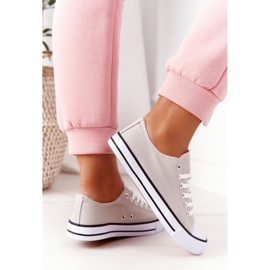 Zapatillas Clásicas De Mujer Omerta Gris 6