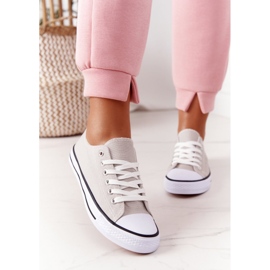 Zapatillas Clásicas De Mujer Omerta Gris 3