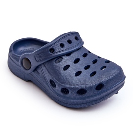 Pantuflas Infantiles de Espuma Azul Marino Lucas 5