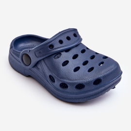 Pantuflas Infantiles de Espuma Azul Marino Lucas 1