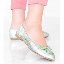 Bailarinas Ayris de mujer verde brillante 1 Bailarinas Ayris de mujer verde brillante 1