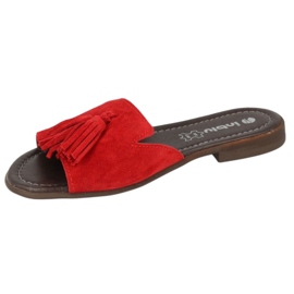 Inblu slippers zapatos de mujer 158D148 rojo 1