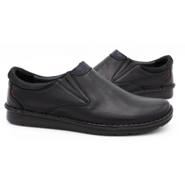 Kampol Zapatillas slip 20/5 de hombre negro 5