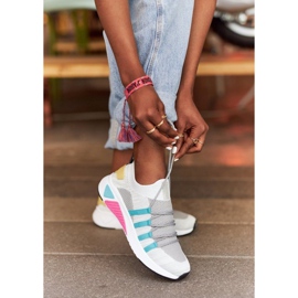 Zapatos Deportivos de Mujer Memory Foam Big Star HH274531 Blanco-Gris multicolor 1 Zapatos Deportivos de Mujer Memory Foam Big Star HH274531 Blanco-Gris multicolor 1