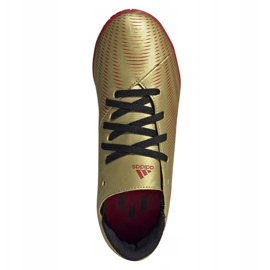 Botas de fútbol Adidas Nemeziz Messi.4 In Jr FY0811 dorado dorado 2 Botas de fútbol Adidas Nemeziz Messi.4 In Jr FY0811 dorado dorado 2