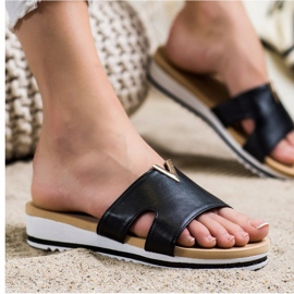 Groto Gogo Zapatillas cómodas clásicas negro 3