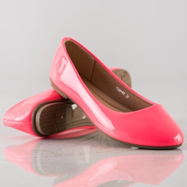 Diamantique Bailarinas lacadas rosado 2