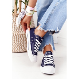 Zapatillas de Mujer Lee Cooper LCW-21-31-0095L Azul Marino blanco 8