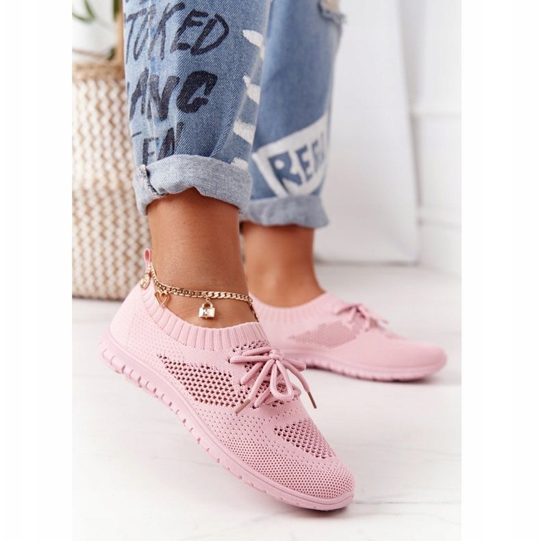 PE1 Zapatillas deportivas de mujer Pink Jenny rosado 2
