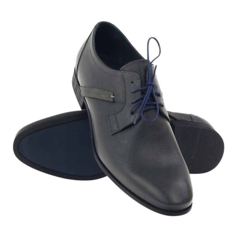 Zapatos de hombre Pilpol PC006 gris 3