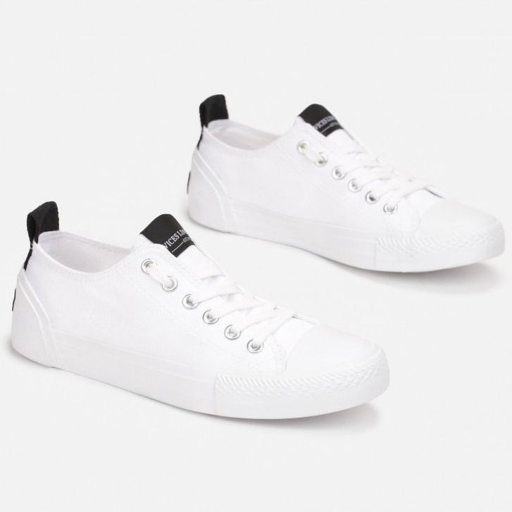 Zapatillas clásicas de mujer blancas My Promise blanco 1
