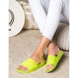 Anesia Paris Chanclas cómodas amarillo 3