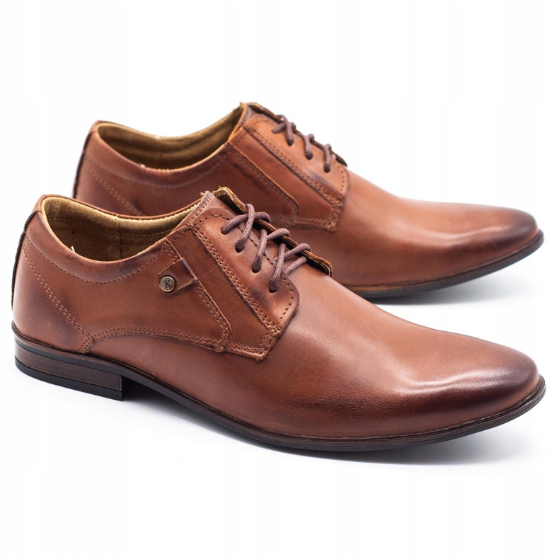 KOMODO Zapatos formales de hombre 850 marrón 2
