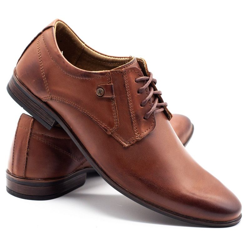KOMODO Zapatos formales de hombre 850 marrón 3