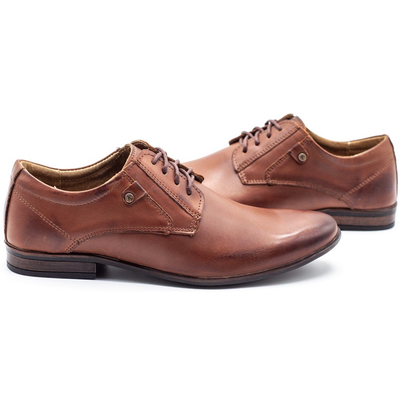 KOMODO Zapatos formales de hombre 850 marrón 4