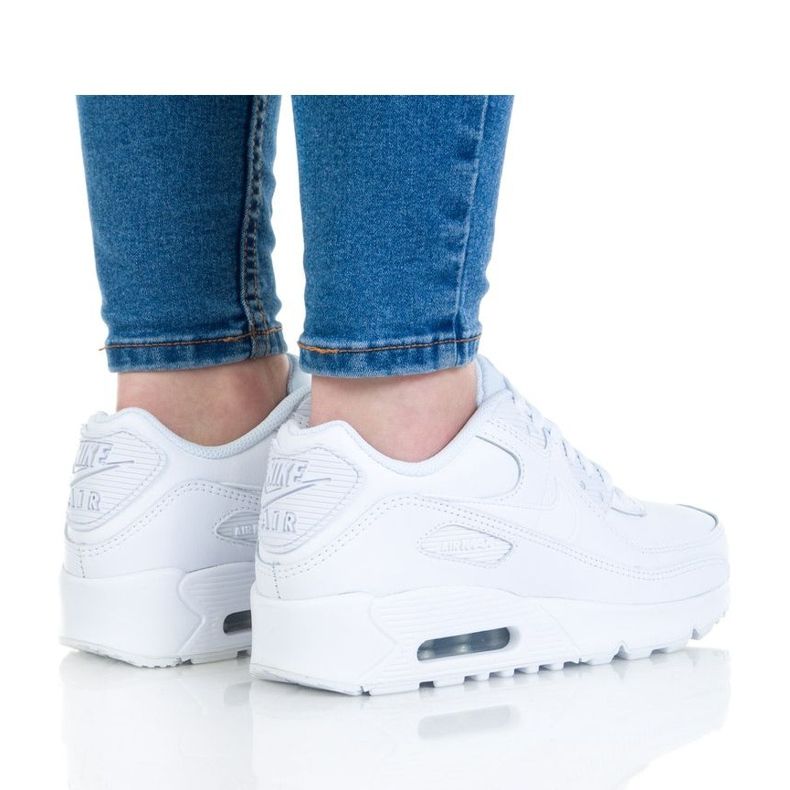 Nike Air Max 90 litros (GS) W CD6864-100 blanco 2