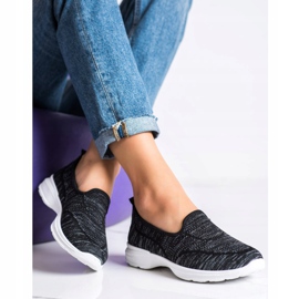SHELOVET Calzado deportivo calado negro 3