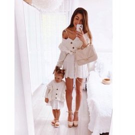 FR1 Sandalias Infantiles Con Trenzada Adella Rosa rosado 3