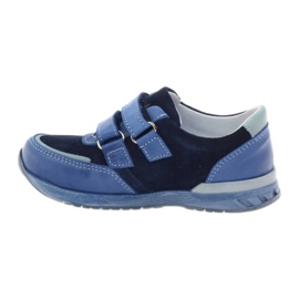 Zapatos de niño con nabos Ren But 3261 gr multicolor verde azul 2