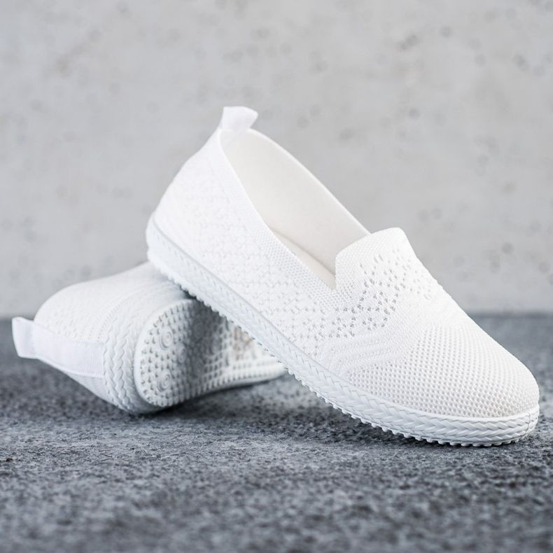 SHELOVET Slipons blancos 1