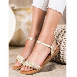 Cm Paris Sandalias Doradas Con Brillo dorado 3