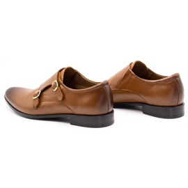 Olivier Zapatos formales de piel Monki 287LU marrón claro 6