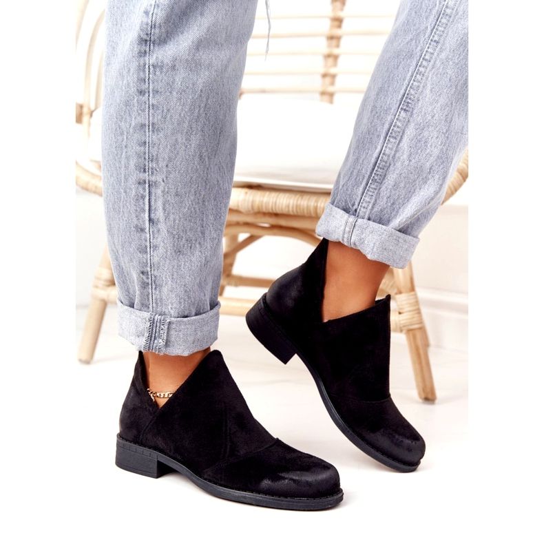 PS1 Botas negras de mujer Hillary con recortes negro 3 PS1 Botas negras de mujer Hillary con recortes negro 3