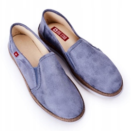 Alpargatas Hombre Ante Big Star HH176004 Azul 3