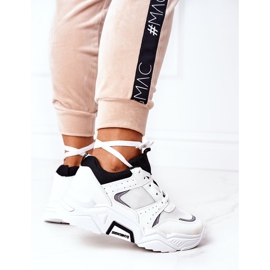 Calzado deportivo de mujer Sneakers White River blanco 6
